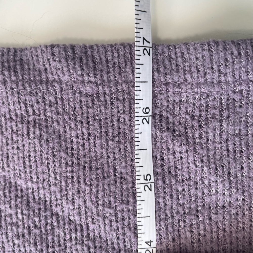 Soft Purple Open-Front Cardigan - Picture 4 of 6
